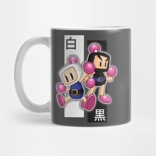 Shiro to Kuro - Bombermens Unite! Mug